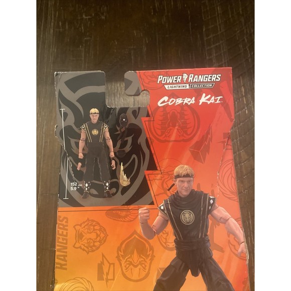 Power Rangers Lightning Collection Cobra Kai Johnny Lawrence Morphed Black Boar - Picture 3 of 6